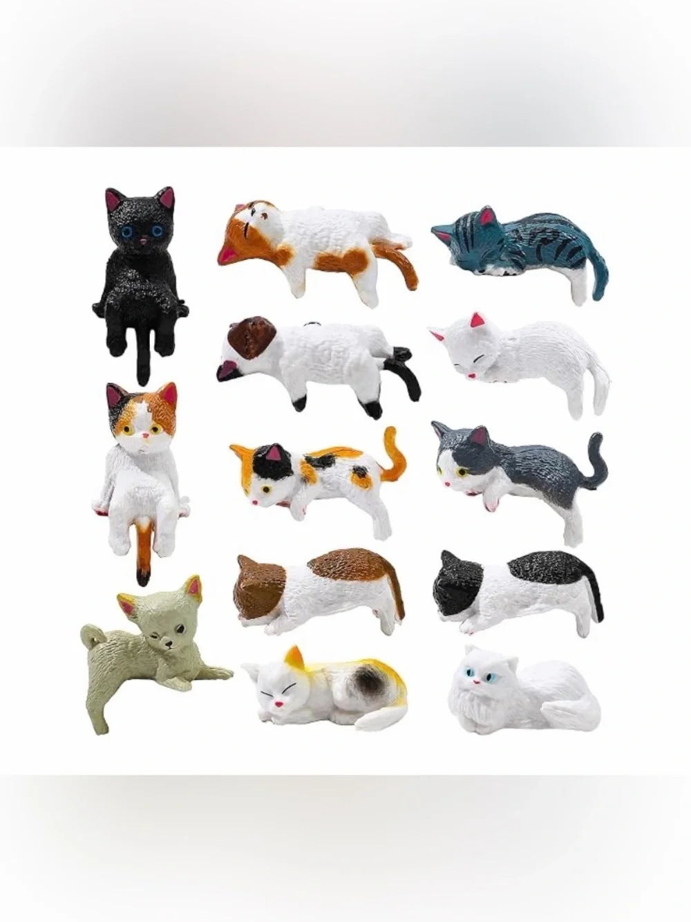 Mini cat car dashboard decorations